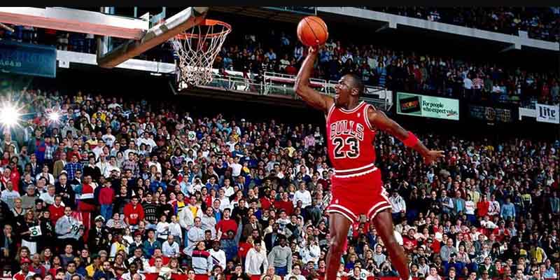 Jordan đã lập nên thành tích vô tiền khoáng hậu tại NBA