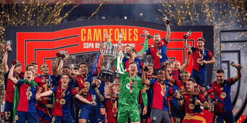 Barcelona thể hiện sức mạnh vượt trội trước Dortmund 4-0 tại tứ kết